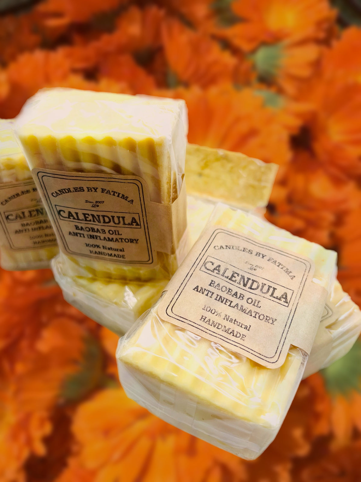 Calendula Flower Natural Soap