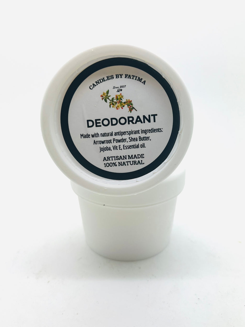 Unscented Natural Deodorant