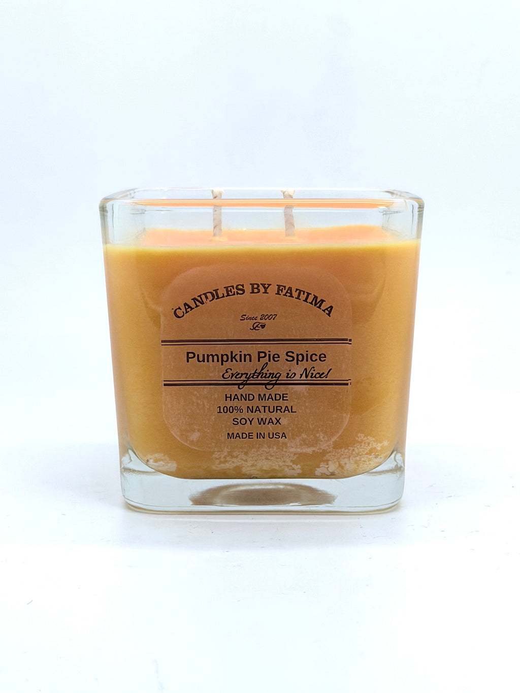 Pumpkin Pie Spice Soy Candle