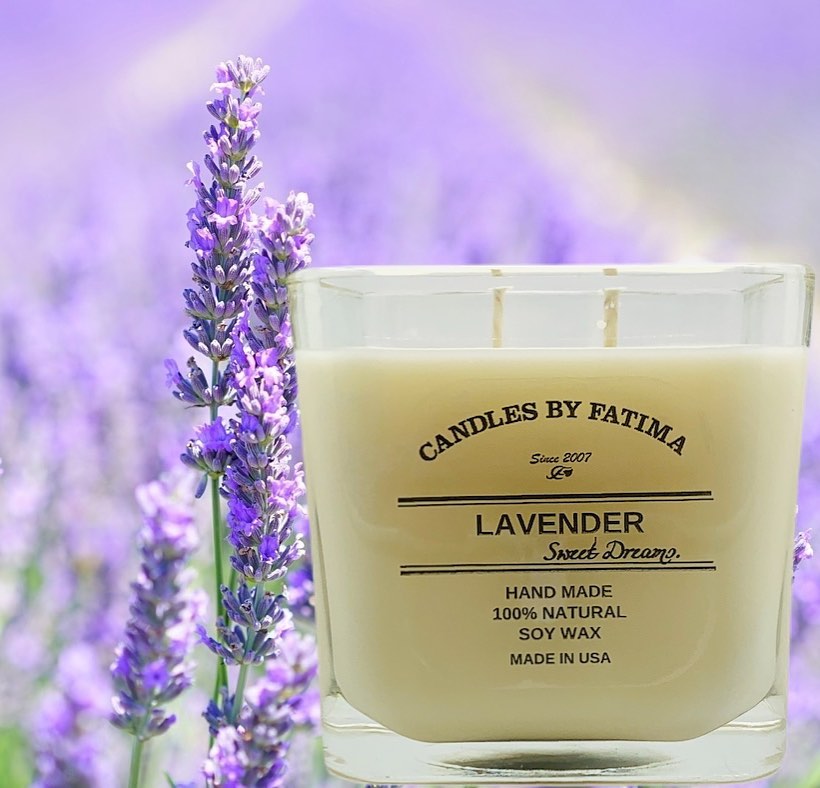 French Lavender Soy Massage Candle
