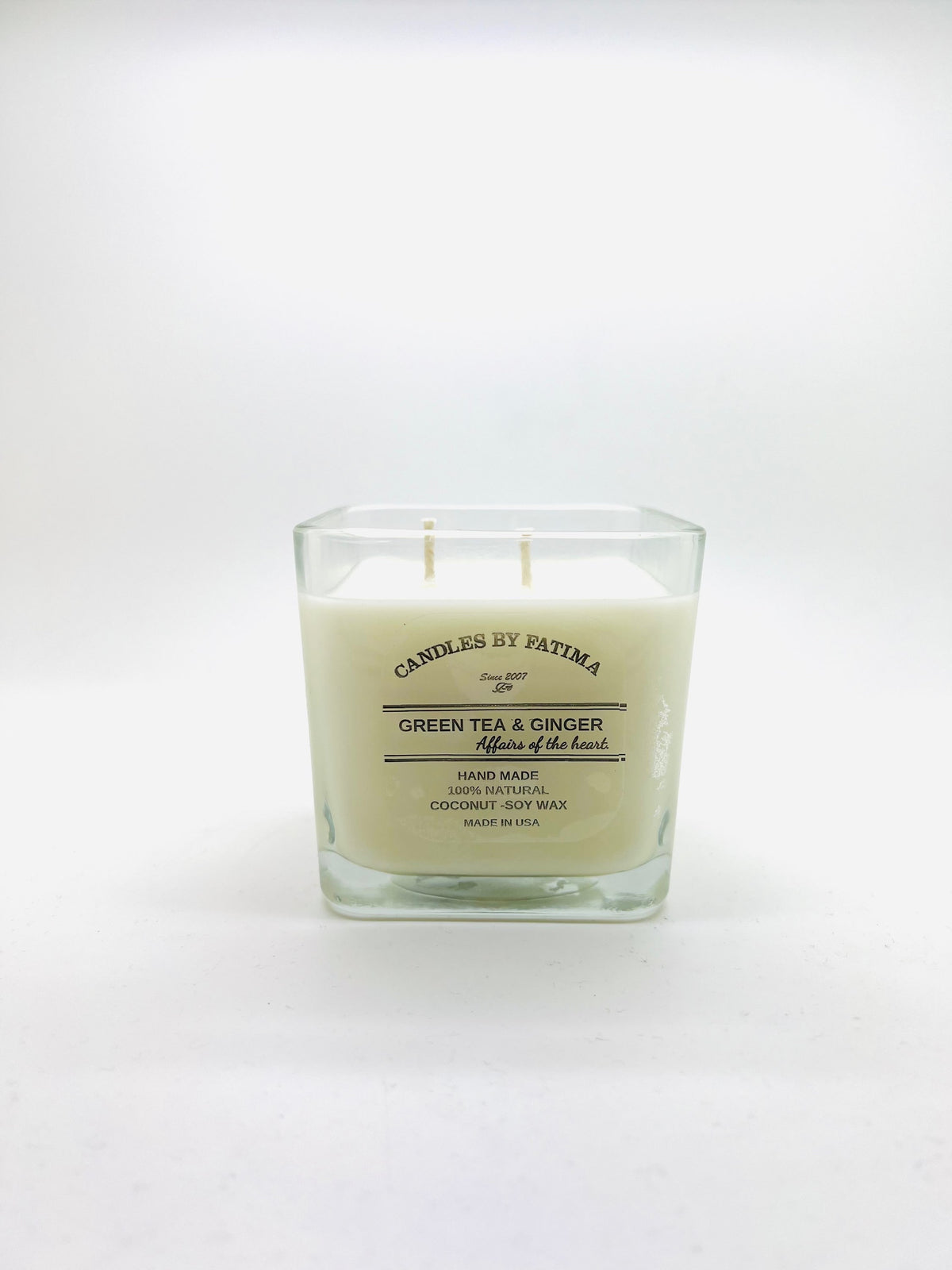 Green Tea and Ginger Soy Candle