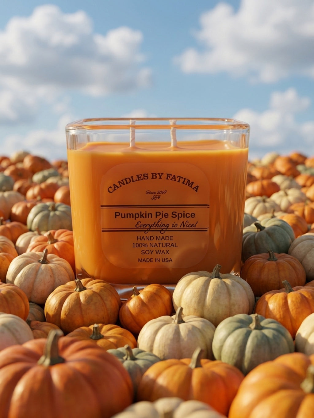 Pumpkin Pie Spice Soy Candle