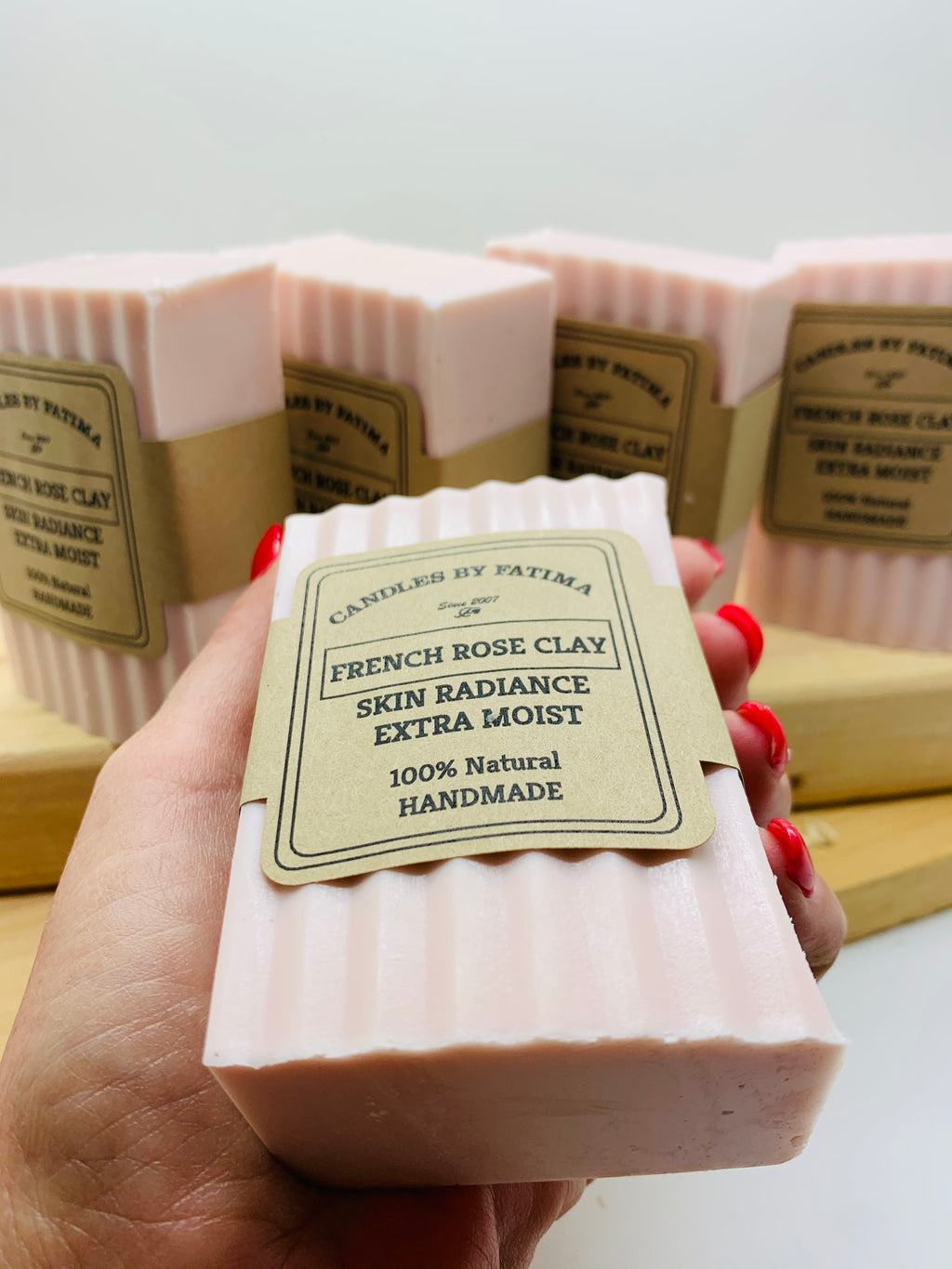 French Rose Clay Soap