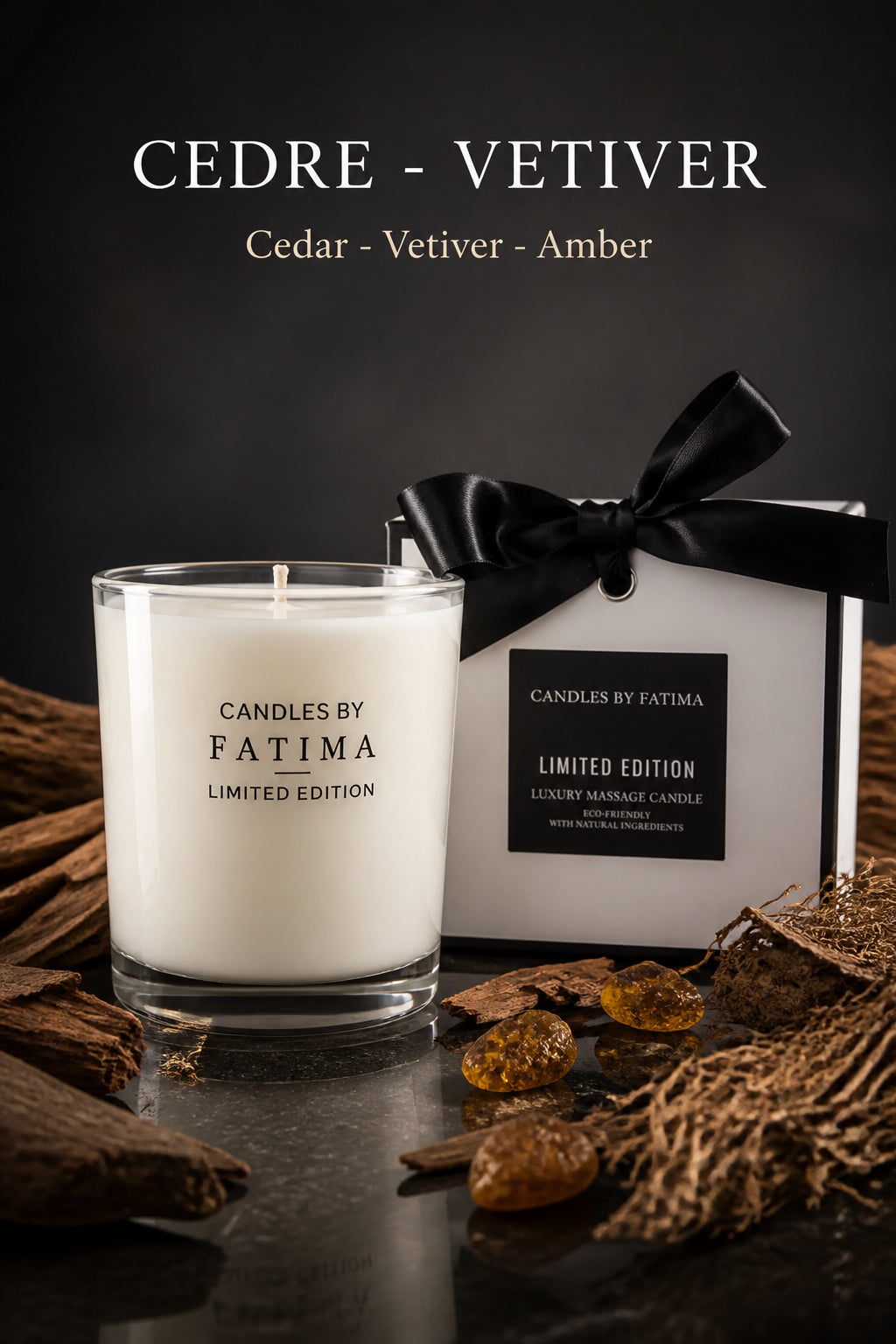 Limited Edition Candle Cedre Vetiver