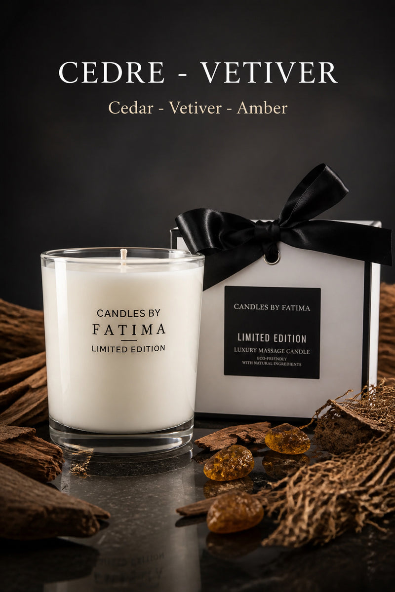 Limited Edition Candle Cedre Vetiver