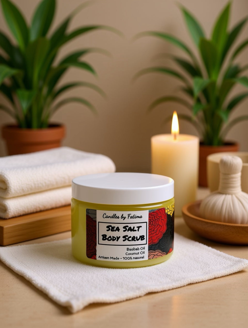Sea Salt Body Scrub