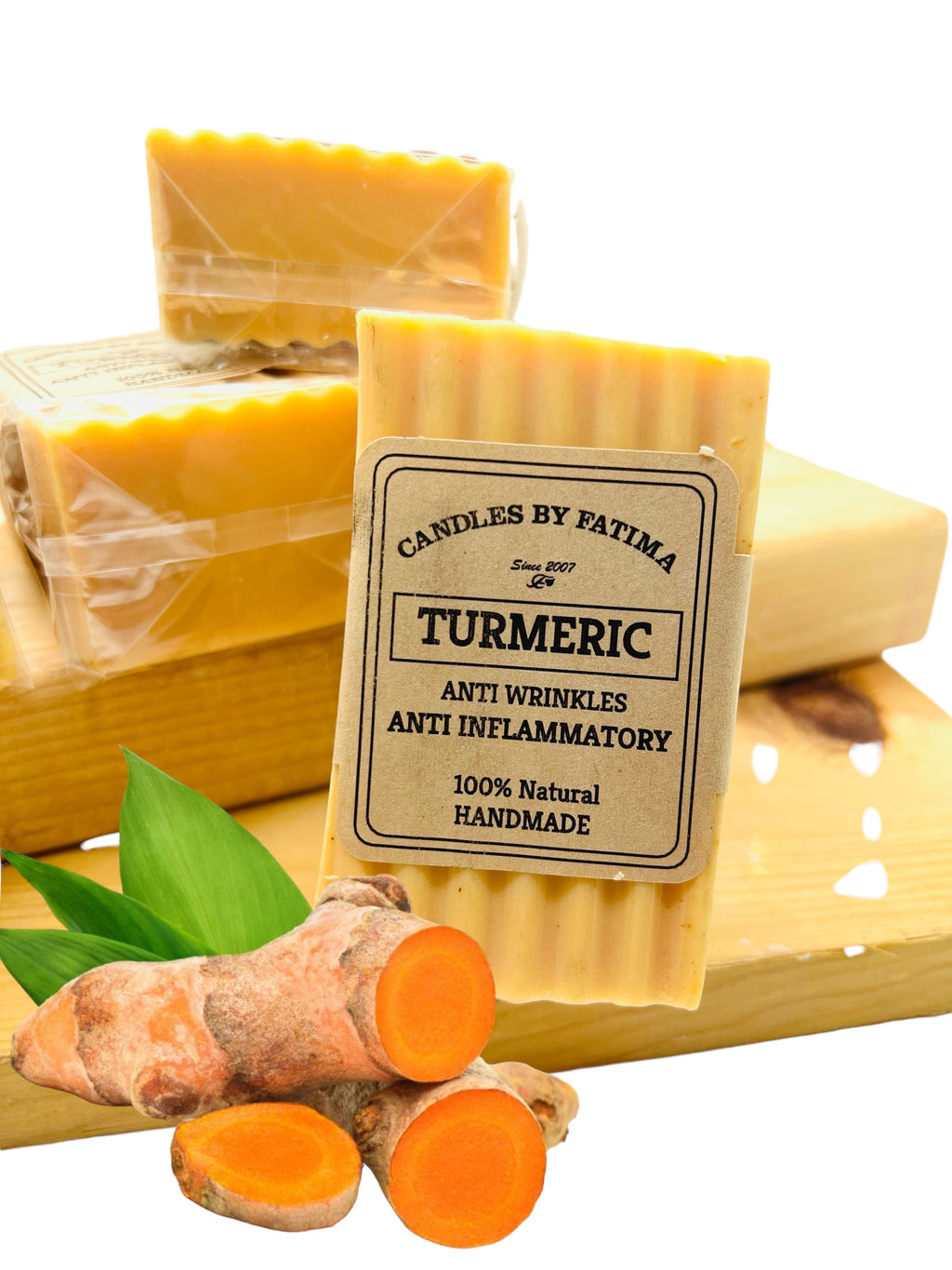 Black Turmeric Handmade Soap