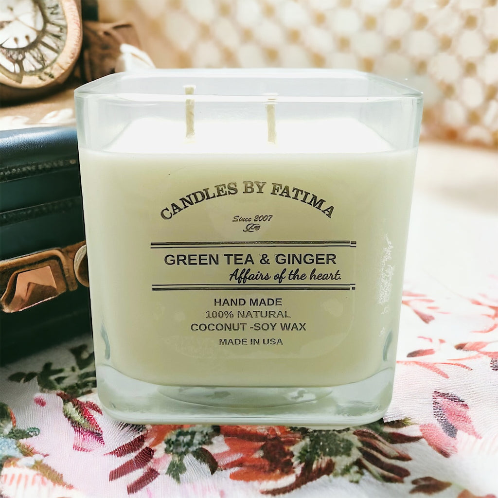 Green Tea and Ginger Soy Candle