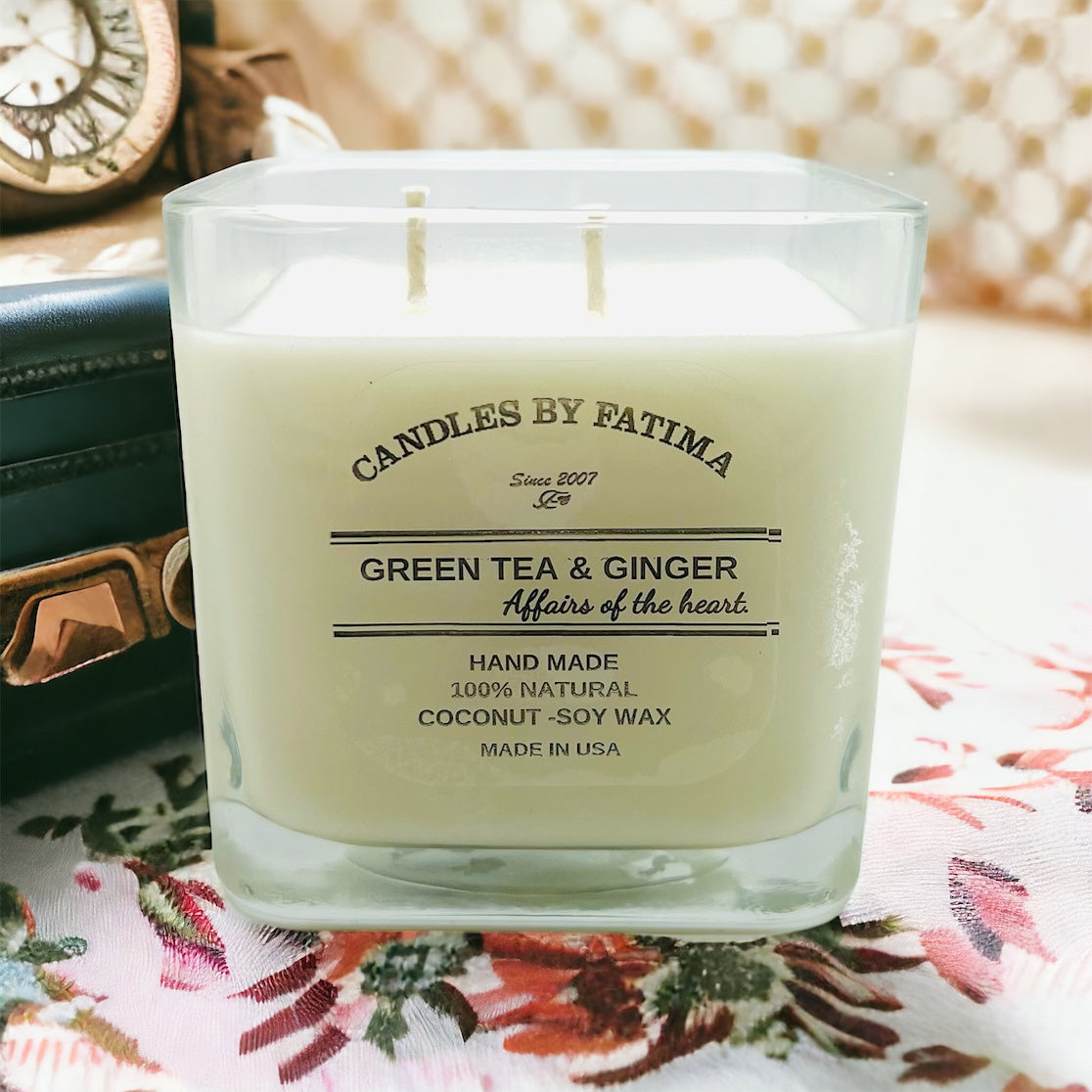 Green Tea and Ginger Soy Candle