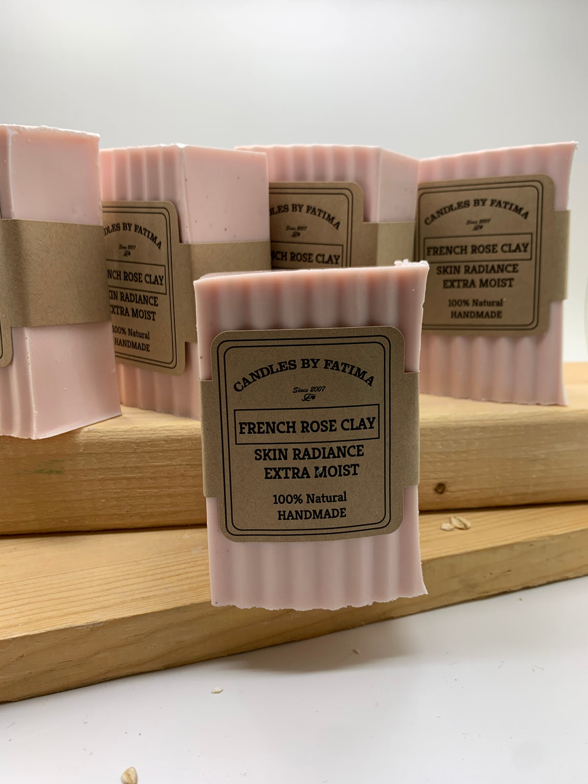 French Rose Clay Soap