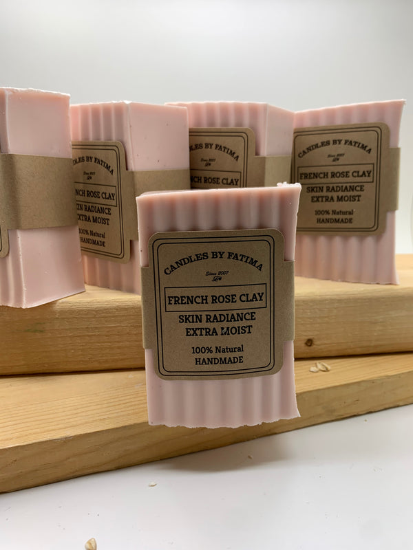 French Rose Clay Soap