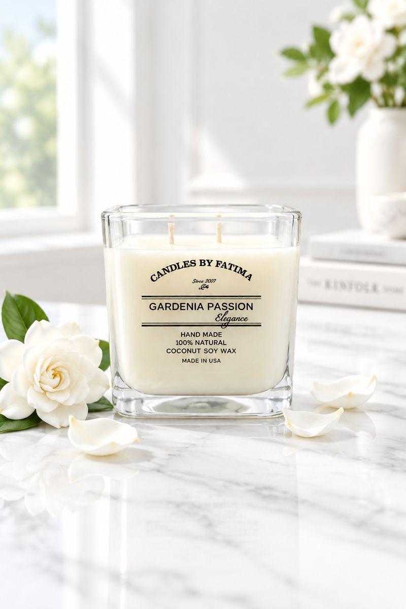 Gardenia Passion Soy Candle