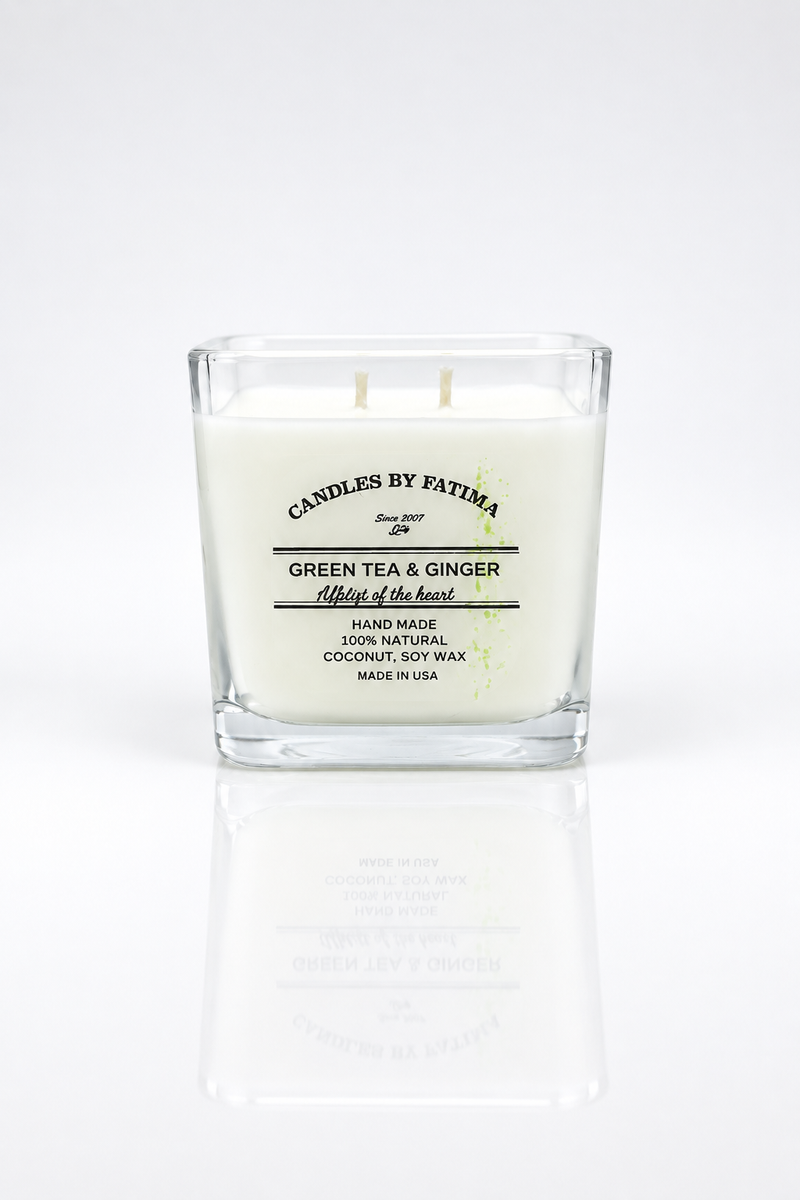 Green Tea and Ginger Soy Candle