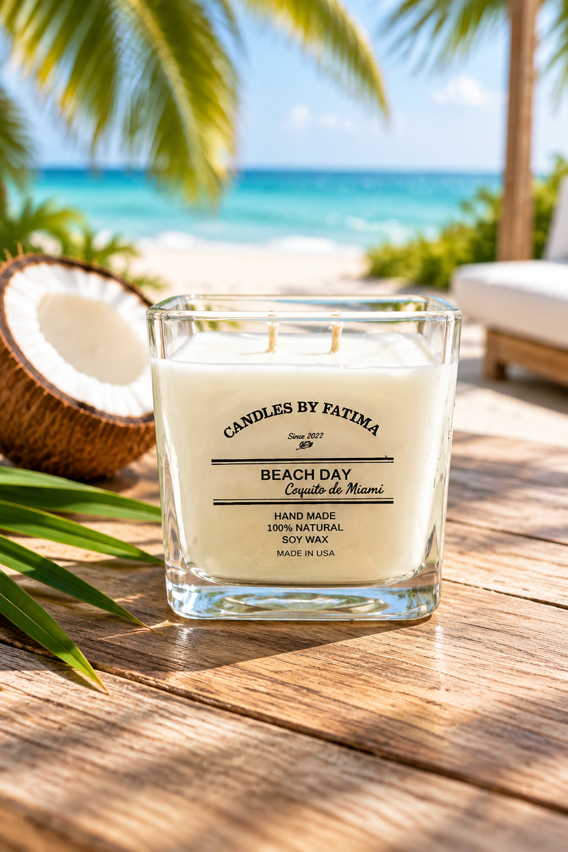 Beach Day Soy Candle