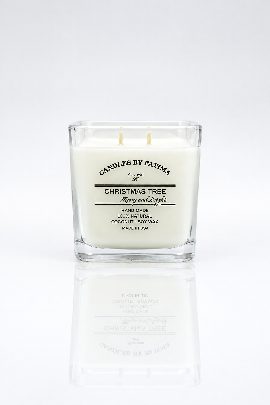 Christmas Tree Soy Massage Candle