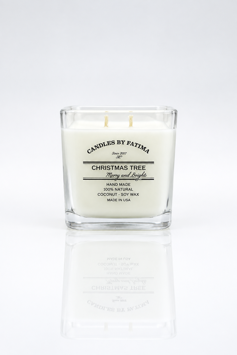Christmas Tree Soy Massage Candle