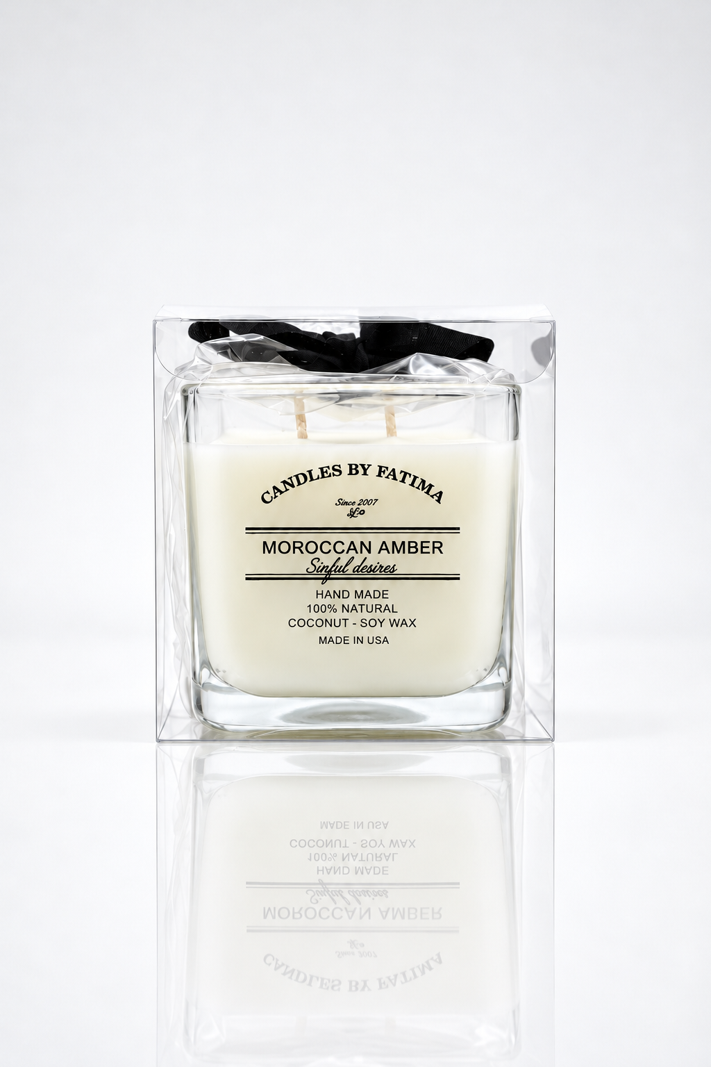Moroccan Amber Soy Wax Massage Candle