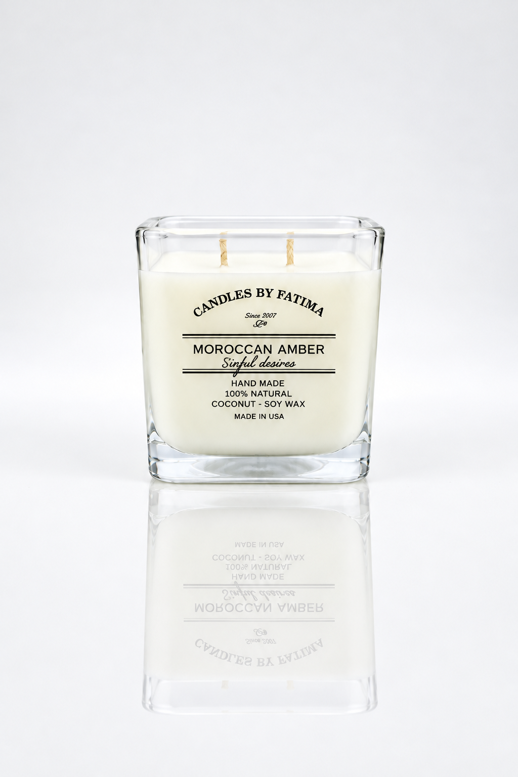 Moroccan Amber Soy Wax Massage Candle