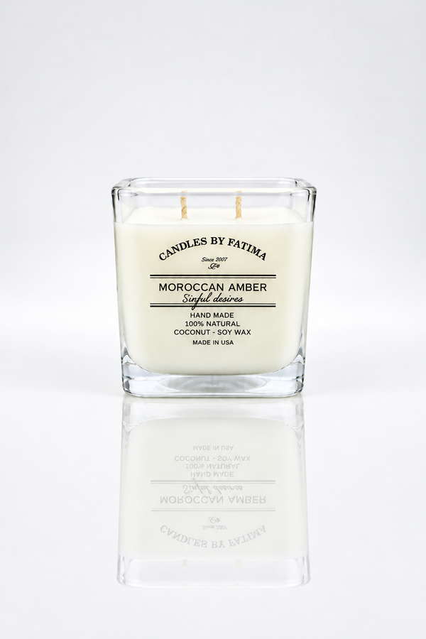 Moroccan Amber Soy Wax Massage Candle