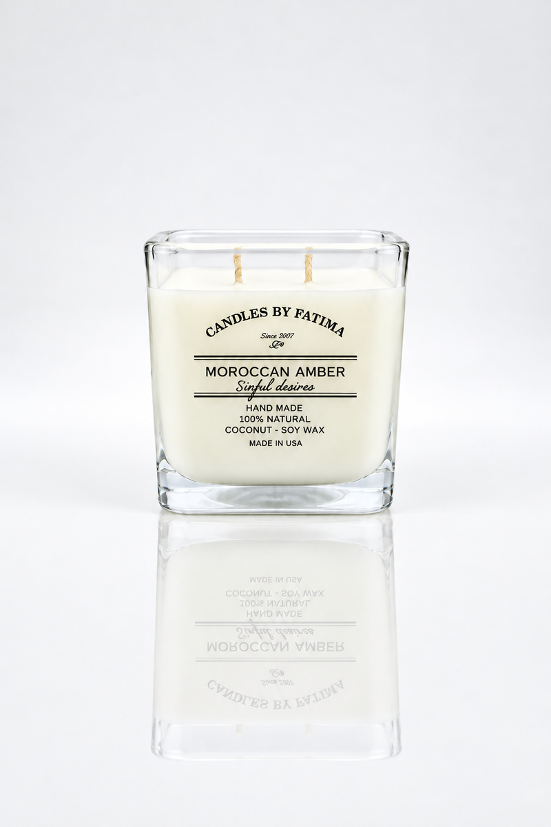 Moroccan Amber Soy Wax Massage Candle